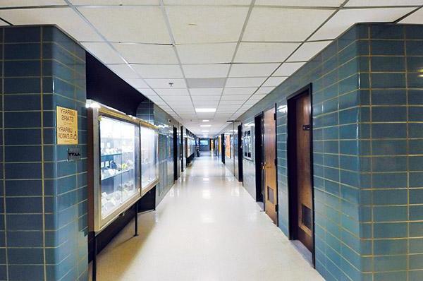 A Park Science Center hallway.